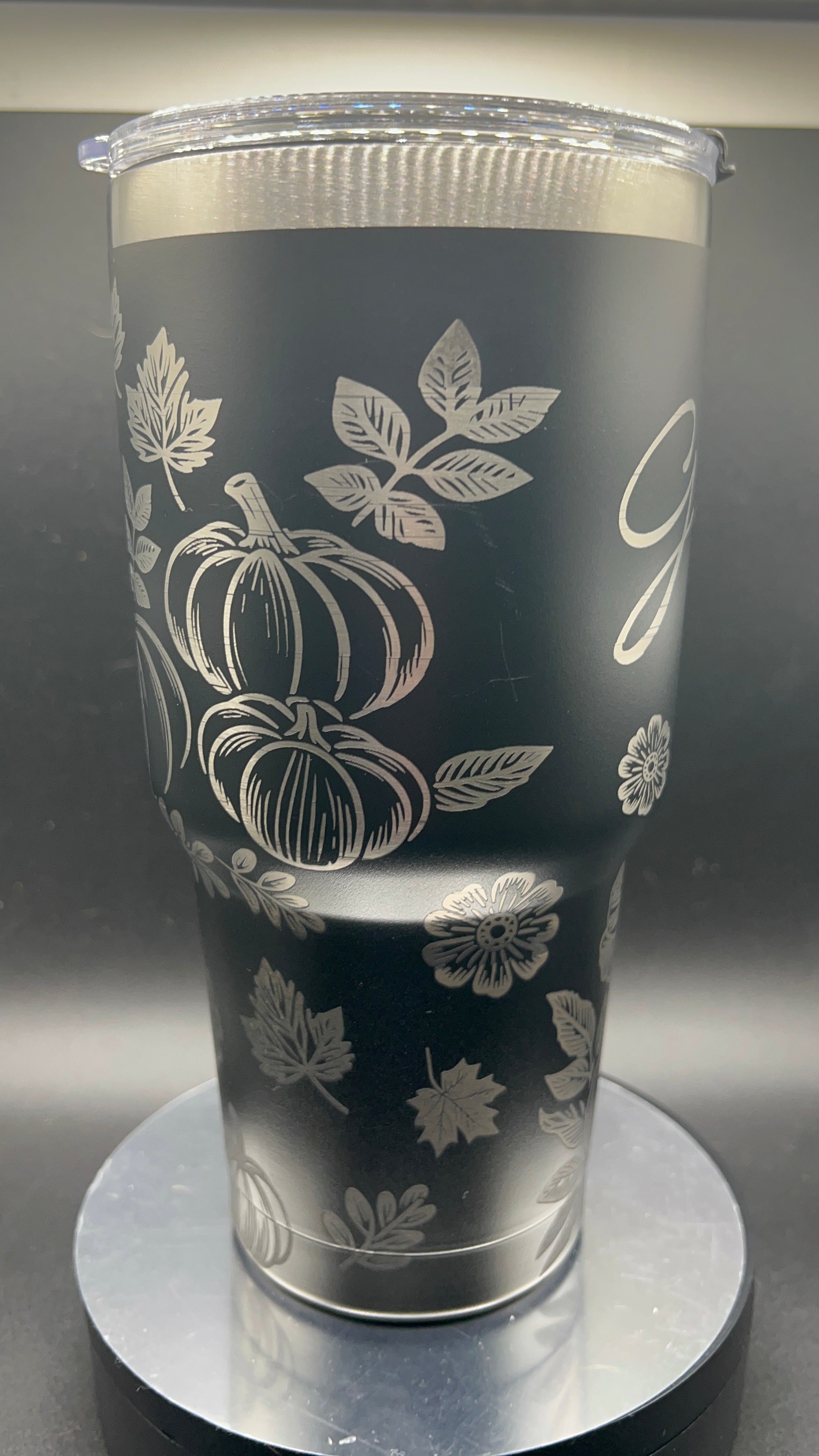 30 oz Fall “Grateful” Full-wrap Tumbler
