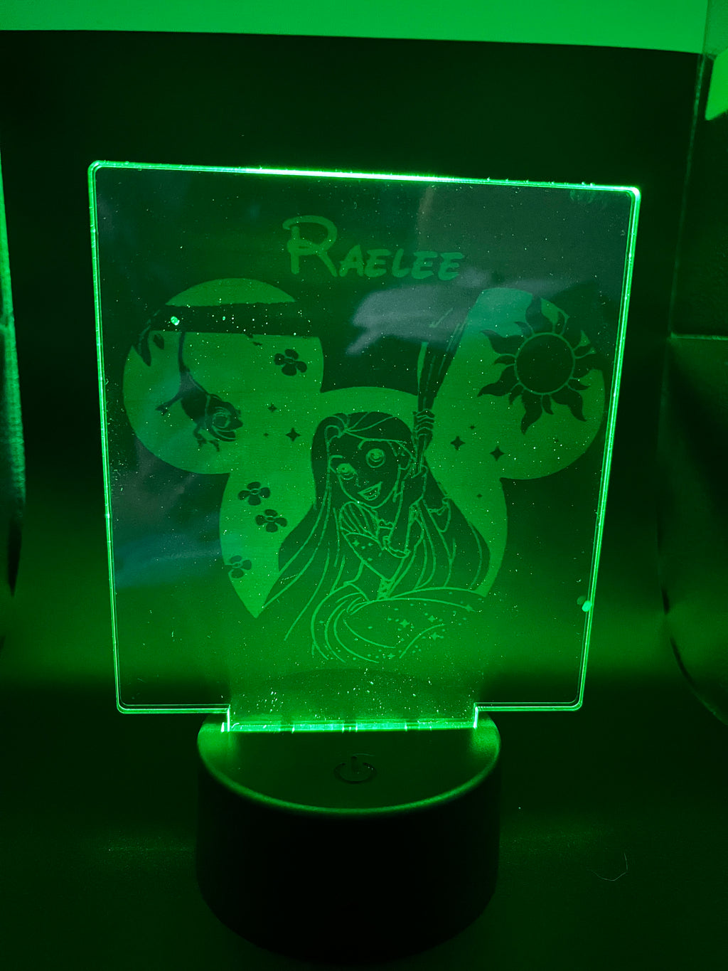 Acrylic 3D LED Night Lights w/Remote (Rectangle)