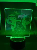 Acrylic 3D LED Night Lights w/Remote (Rectangle)
