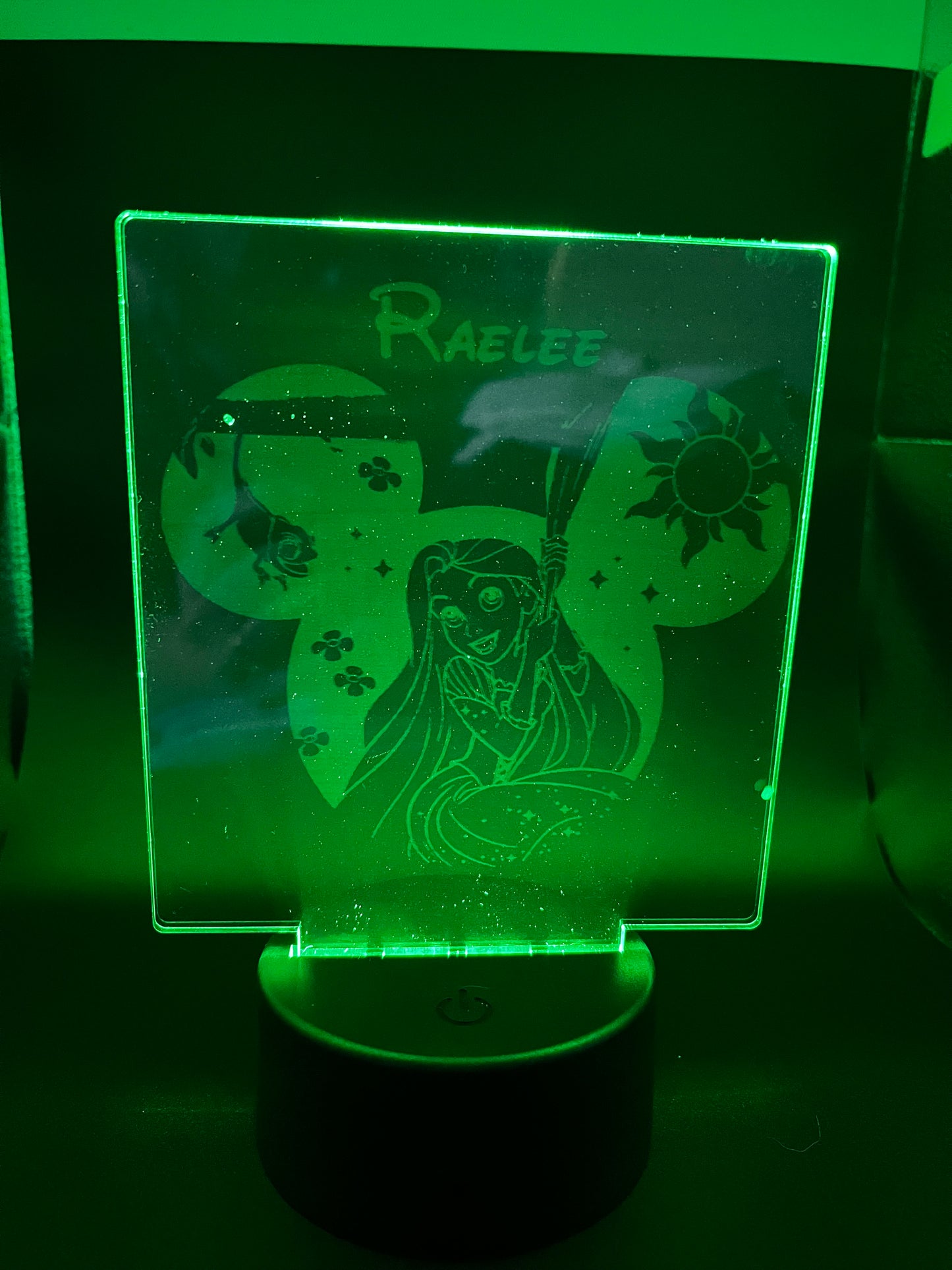 Acrylic 3D LED Night Lights w/Remote (Rectangle)