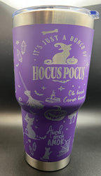 30 oz “Hocus Pocus” Full Wrap Tumbler