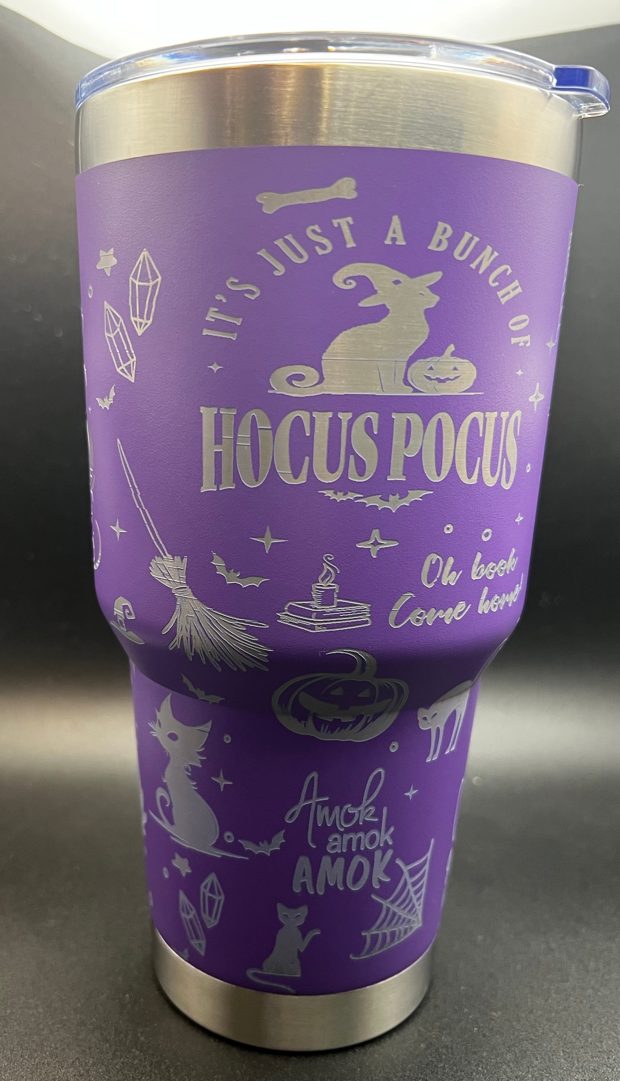 30 oz “Hocus Pocus” Full Wrap Tumbler
