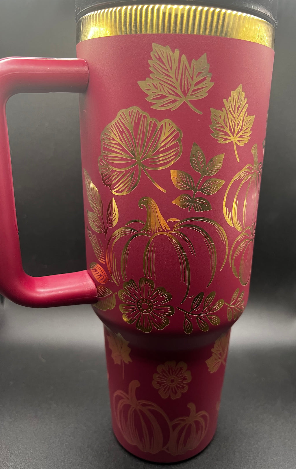 40 oz “Grateful” (Fall) Full-wrap Tumbler