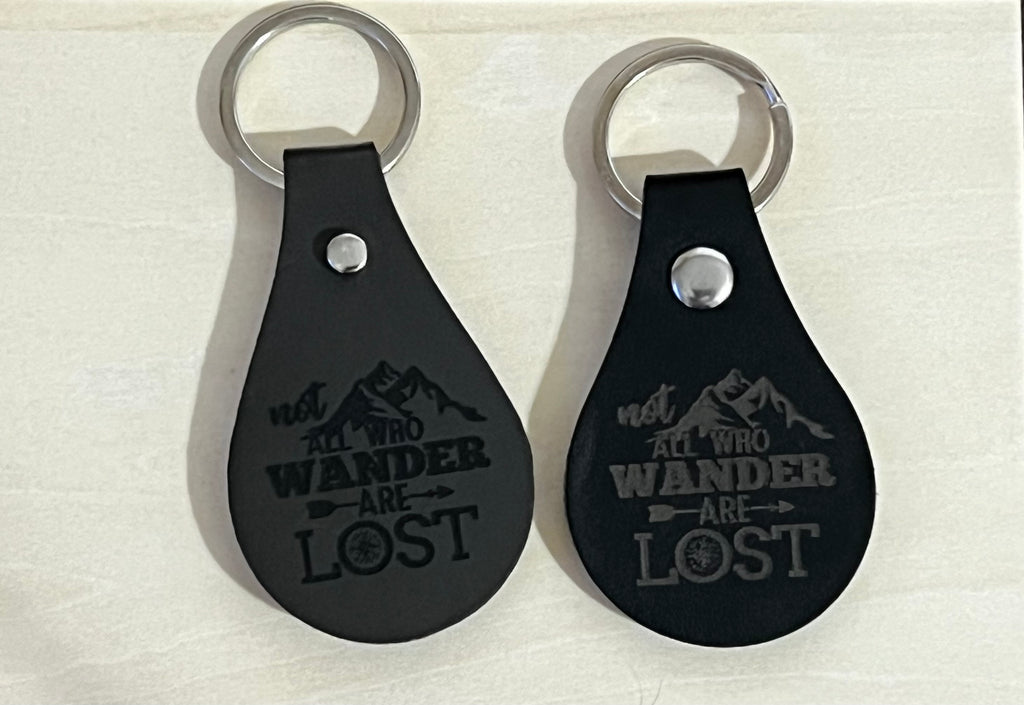 Leather Keychains