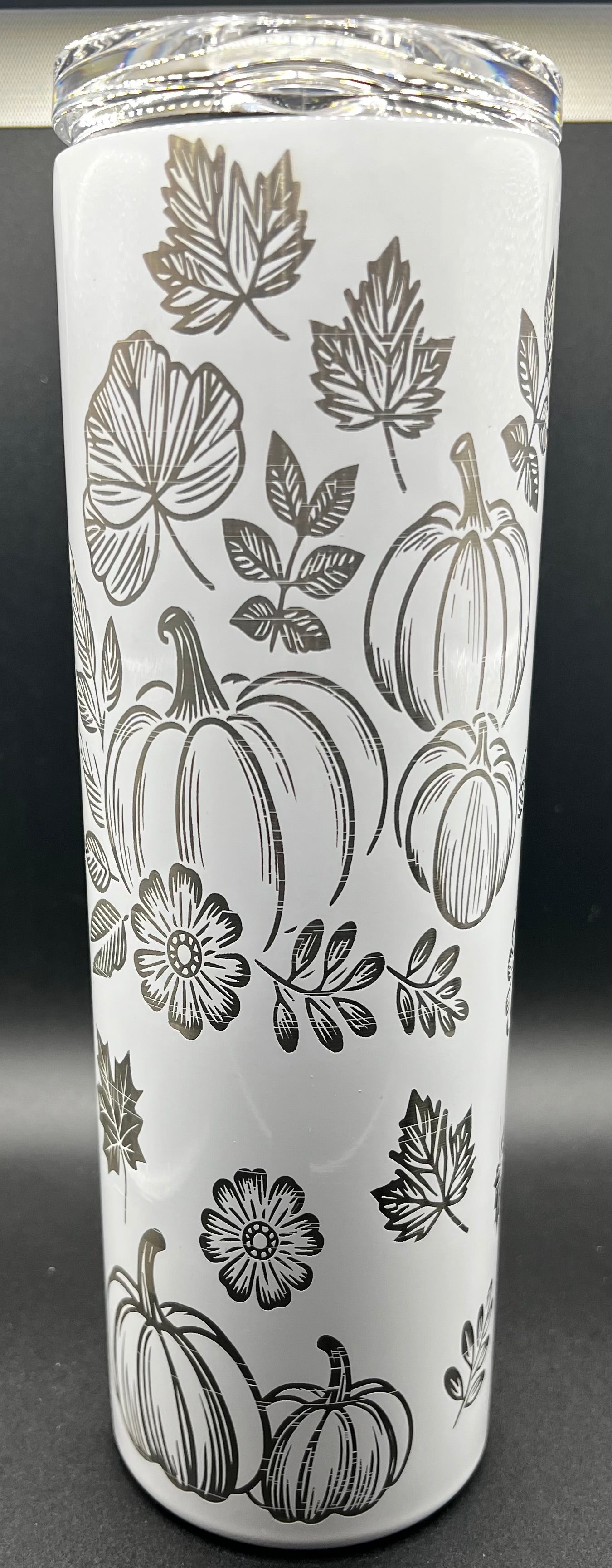 30 oz Skinny “Grateful” Full-wrap Tumbler