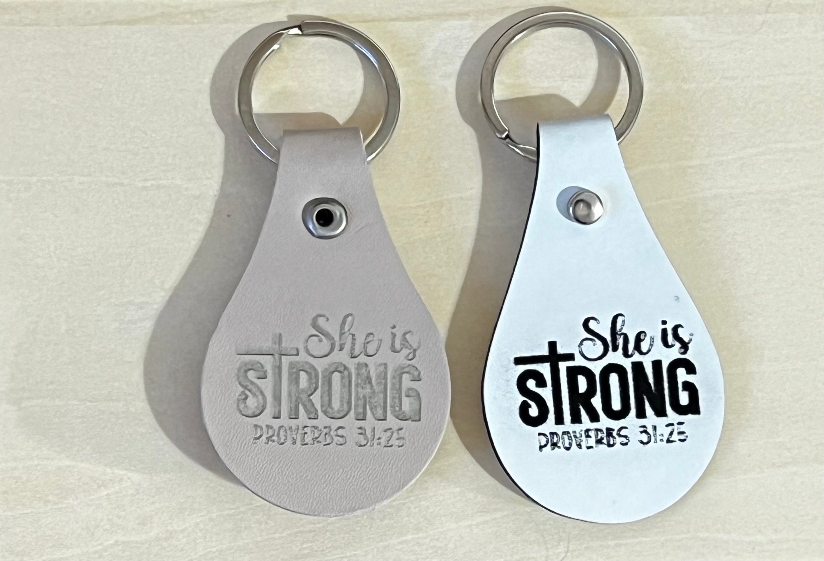 Leather Keychains