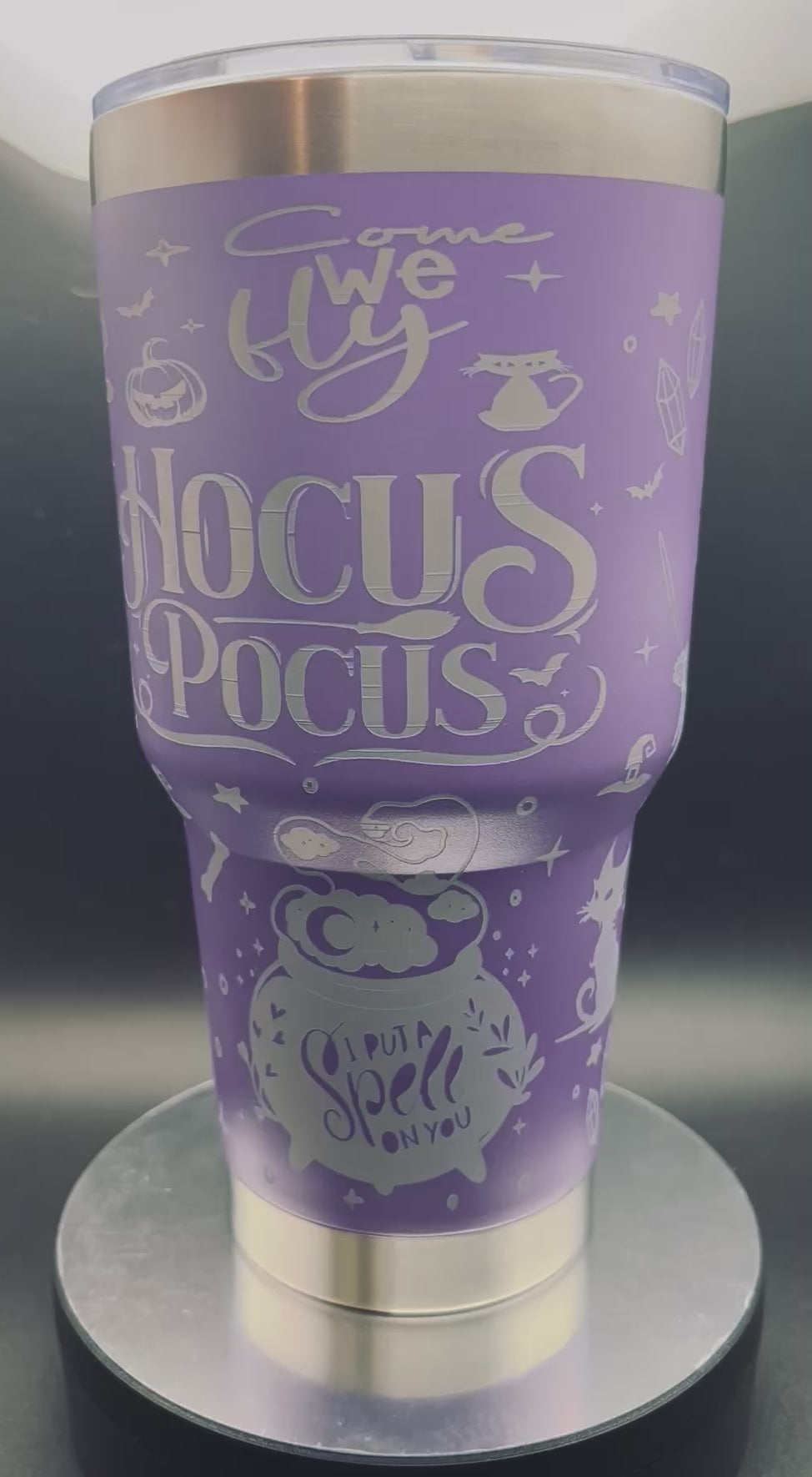 30 oz “Hocus Pocus” Full Wrap Tumbler